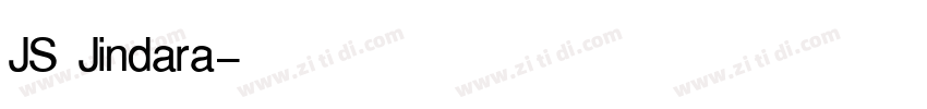 JS Jindara字体转换